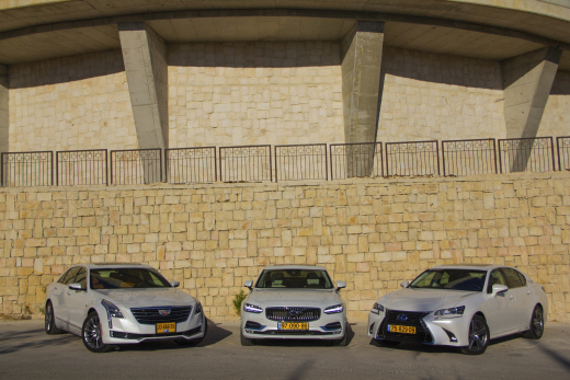 לקסוס GS, וולוו S90, קדילאק CT6