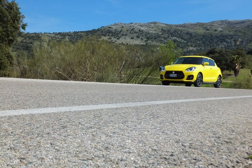 סוזוקי סוויפט ספורט - בנסיעה