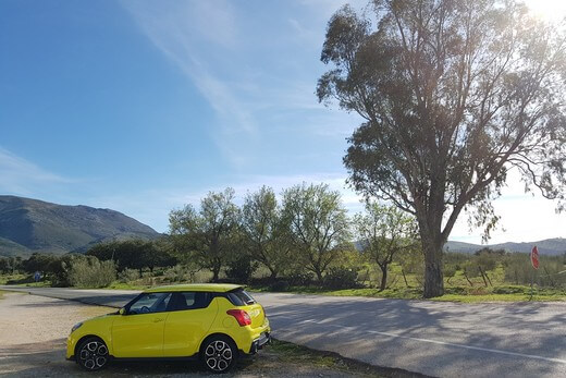 סוזוקי סוויפט ספורט - נוף